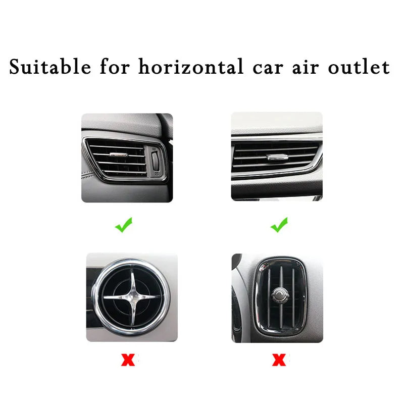 Car Cup Holder Air Vent Outlet Drink Coffee Bottle Holder Can